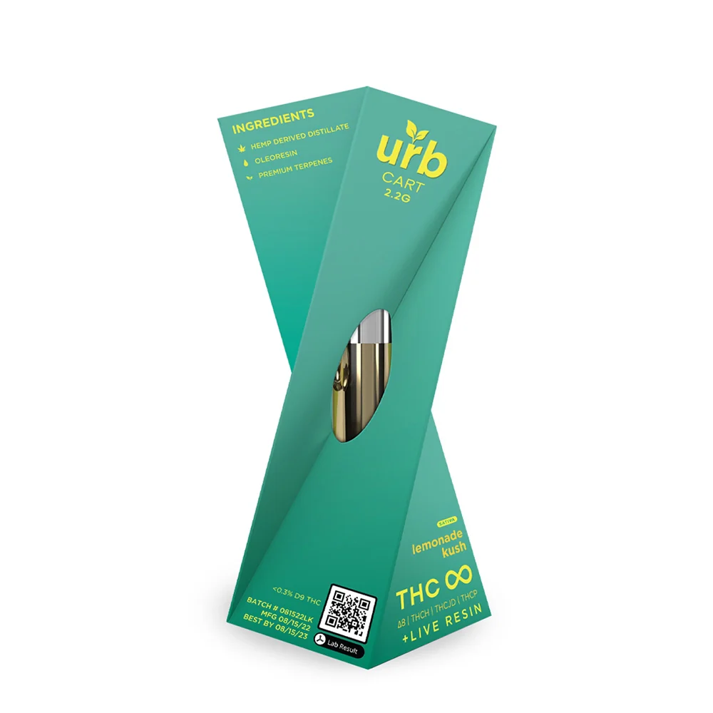 URB Infinity Cartridges (Lemonade Kush)