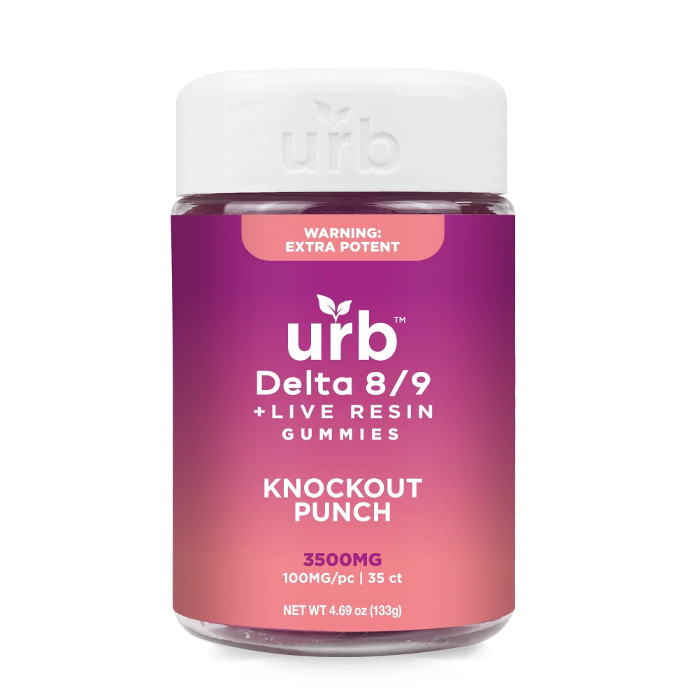 URB Live Resin Gummies (Knockout Punch)