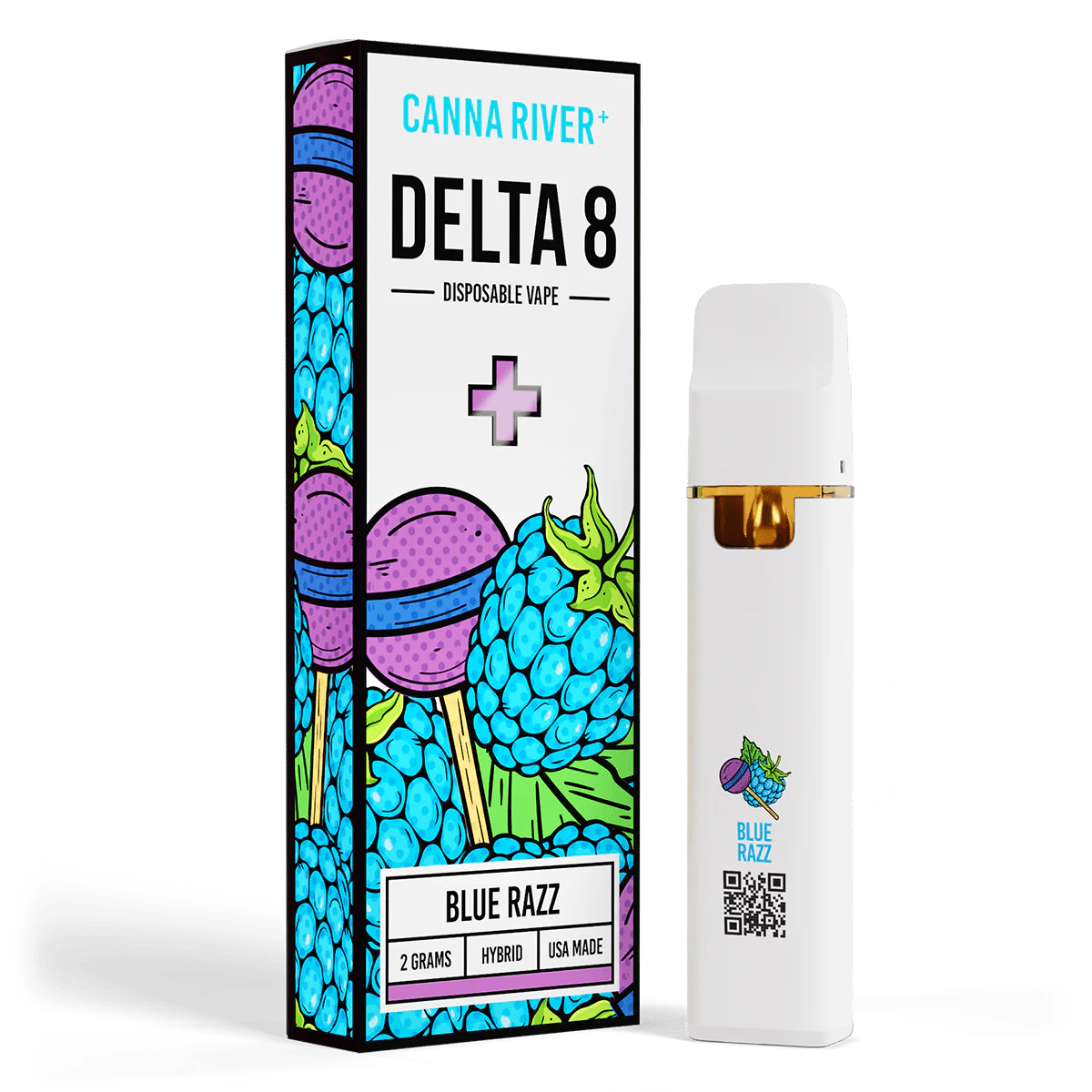 Canna River Premium Vapes (Blue Razz)