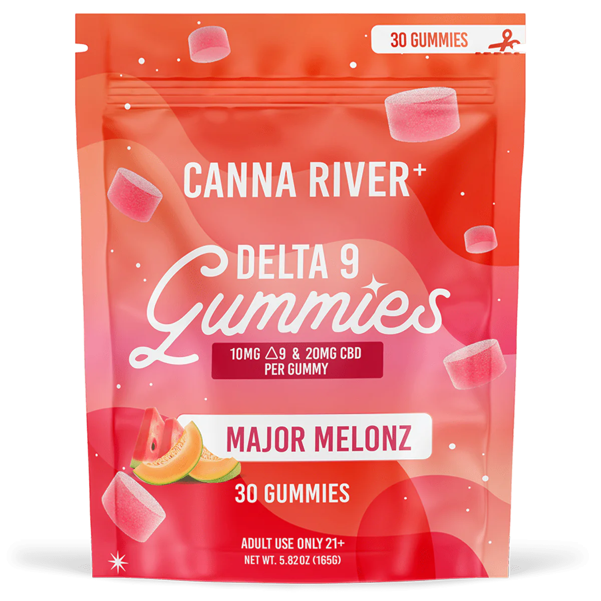 Canna River Premium Gummies (Major Melonz)