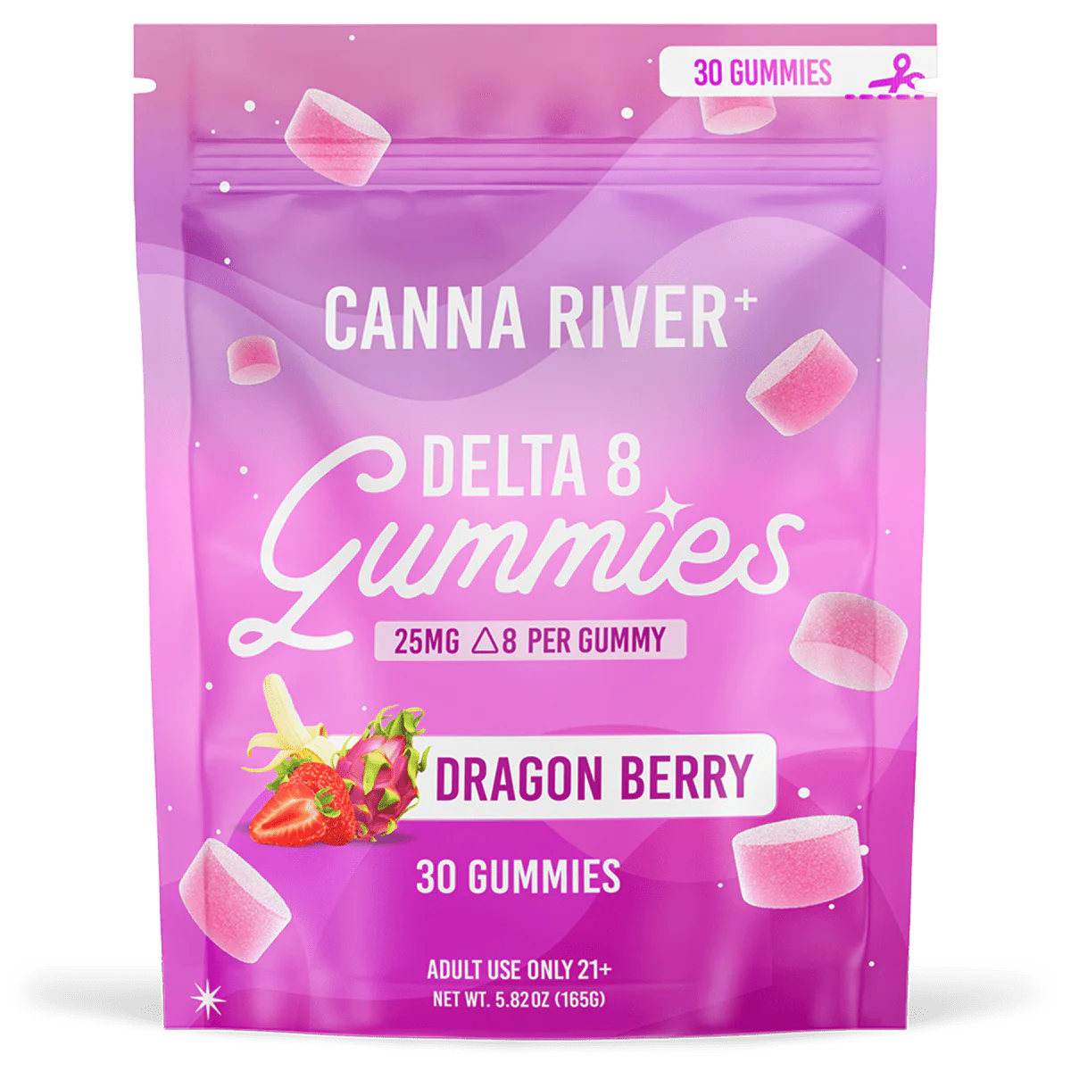 Canna River Premium Gummies (Dragon Berry)