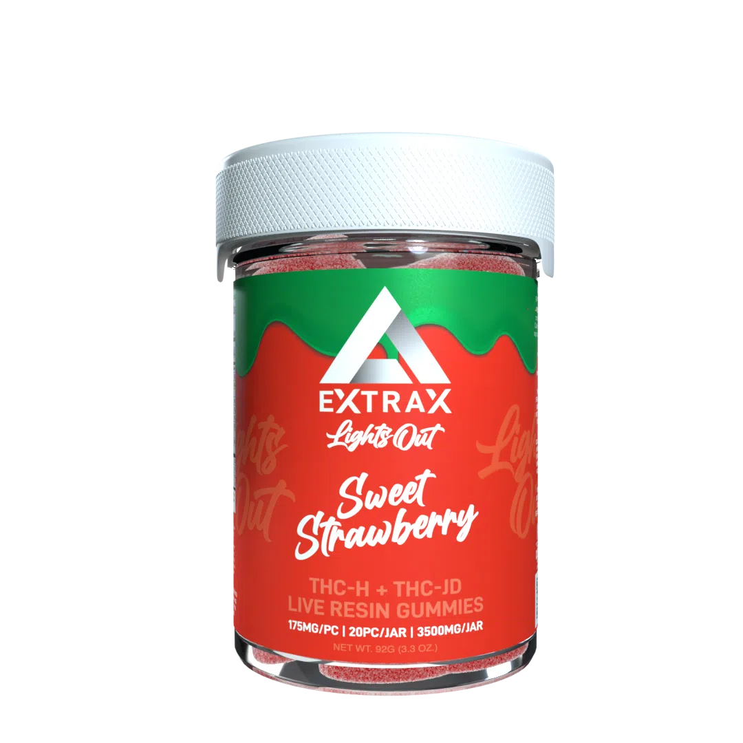 ExtraX Lights Out Gummies (Sweet Strawberry)